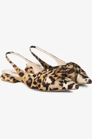 Roberto Cavalli Le Pettegole Slingback With Jaguar Skin Print - Female Chaussures 37