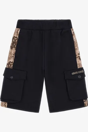 Roberto Cavalli Rc Logo Cotton Shorts - Male Prêt-à-porter 04a