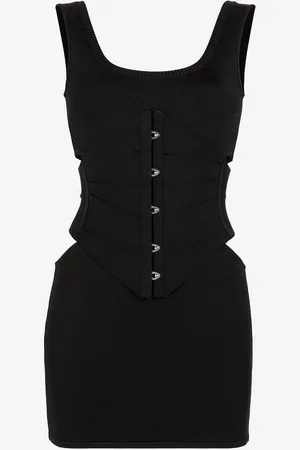 Roberto Cavalli Mini-robe En Maille Ouverte Sur Les Côtés - Female Robes 42