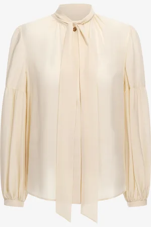 Roberto Cavalli Blouse Avec Col Lavallière - Female Blouses Et Tops 38