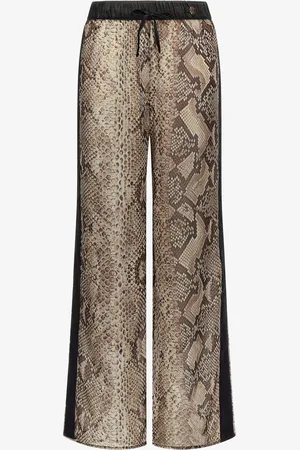 Roberto Cavalli Pantalon À Imprimé Serpent - Female Maillots De Bain M