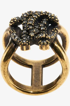 Roberto Cavalli Ring With Monogram Rc - Female Bijoux De Mode 12