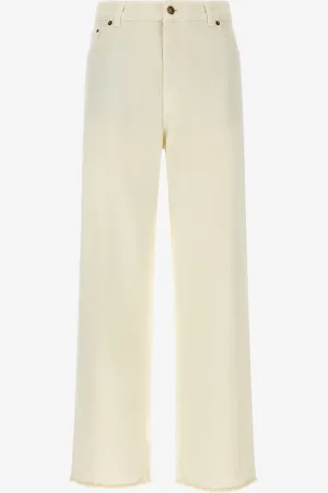 Roberto Cavalli Wide Leg Jeans - Female Pantalons Et Shorts 38