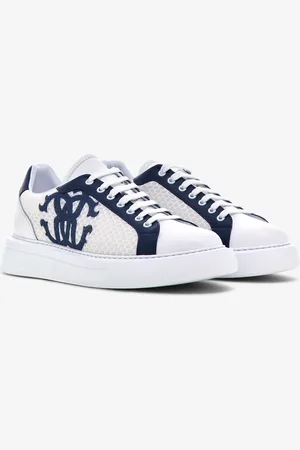 Roberto Cavalli Sneakers En Cuir Avec Logo - Male Baskets 39