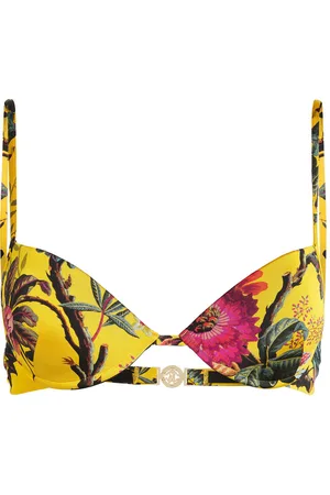 Roberto Cavalli Haut De Bikini À Imprimé Botanic - Female Maillots De Bain 1