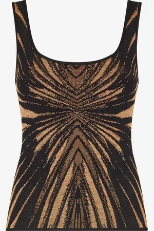 Roberto Cavalli Haut En Maille À Imprimé Ray Of Gold - Female 38