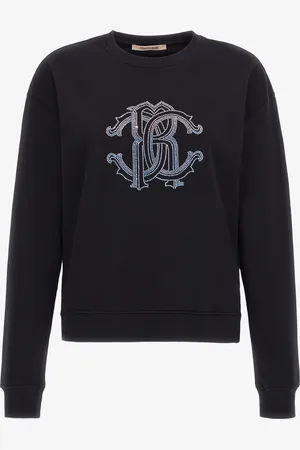Roberto Cavalli Sweatshirt With Monogram Rc - Female Sweats Xxl