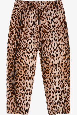 Roberto Cavalli Jaguar Skin Print Pants - Female Prêt-à-porter 04a
