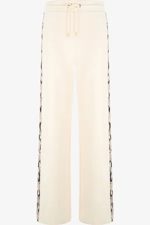 Roberto Cavalli Trousers With Snake Bands - Woman Pantalons Et Shorts Xl