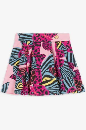 Roberto Cavalli Jupe Plissée À Imprimé Graphique - Female Jupes 14a
