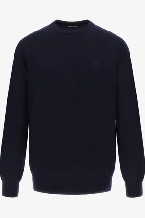 Roberto Cavalli Crewneck Sweater With Rc - Male Tricots Xxl