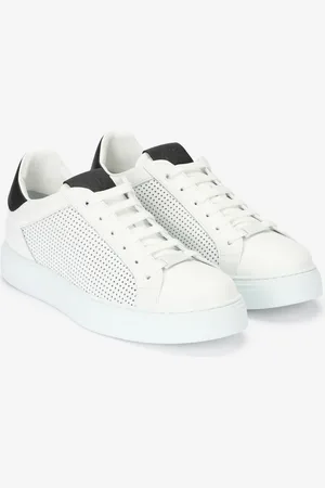 Roberto Cavalli Sneakers Avec Détails Perforés - Man Baskets 39