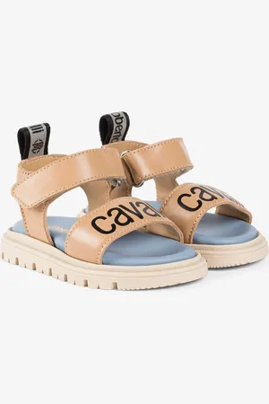 Roberto Cavalli Sandales À Logo Imprimé - Male Chaussures 24