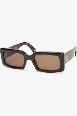 Roberto Cavalli Square Sunglasses With Rc Monogram - Female Lunettes De Soleil Unica