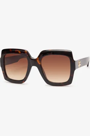 Roberto Cavalli Square Sunglasses With Rc Monogram - Female Lunettes De Soleil Unica