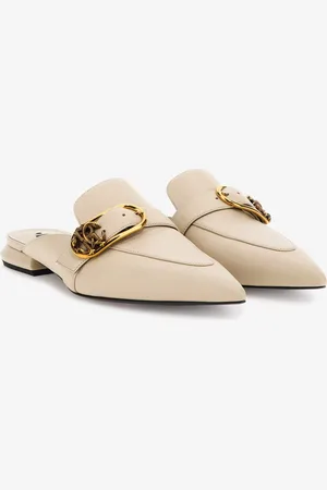 Roberto Cavalli Mules With Logo - Female Mules 36