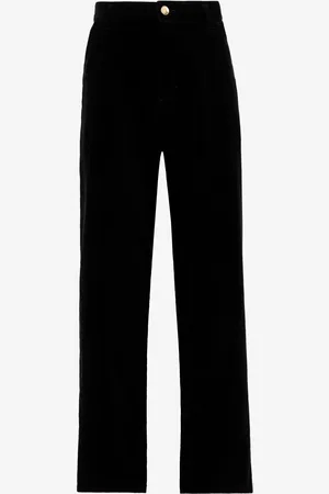 Roberto Cavalli Pantalon En Velours Côtelé Tiger Tooth - Pantalons Et Shorts M