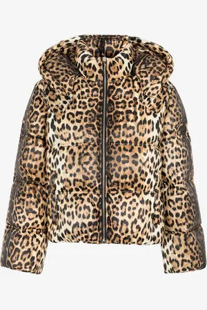 Roberto Cavalli Doudoune À Imprimé Jaguar - Female Manteaux Et Vestes 42