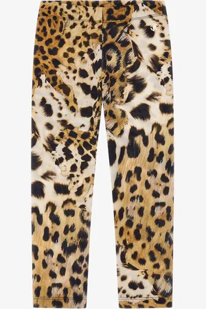 Roberto Cavalli Pantalon À Imprimé Léopard - Female Prêt-à-porter 12a