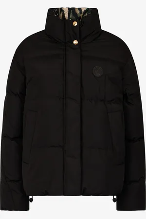 Roberto Cavalli Doudoune À Col Montant Avec Monogramme Jc - Female Prêt-à-porter 40