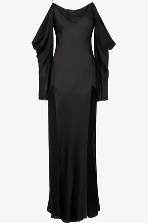 Roberto Cavalli Robe Longue En Soie - Female Robes 38