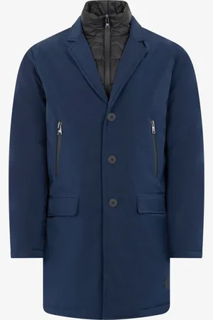 Roberto Cavalli Veste Matelassée Bleue - Male Manteaux Et Vestes S