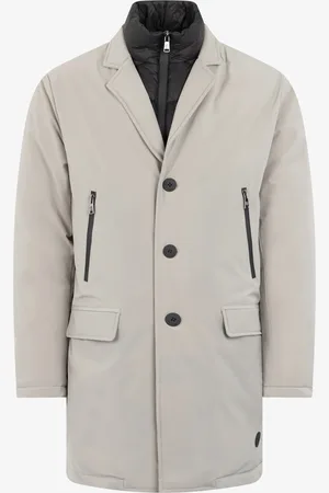 Roberto Cavalli Veste Matelassée Grise - Male Manteaux Et Vestes S