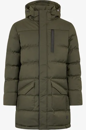 Roberto Cavalli Parka Matelassée Verte - Male Manteaux Et Vestes S