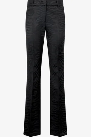 Roberto Cavalli Pantalon À Motif Tiger Skin Monochrome - Female Pantalons Et Shorts 38