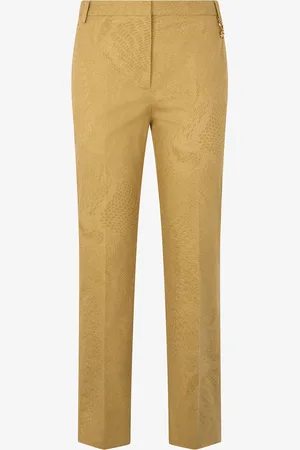 Roberto Cavalli Pantalon À Imprimé Python Monochrome - Female Pantalons Et Shorts 38