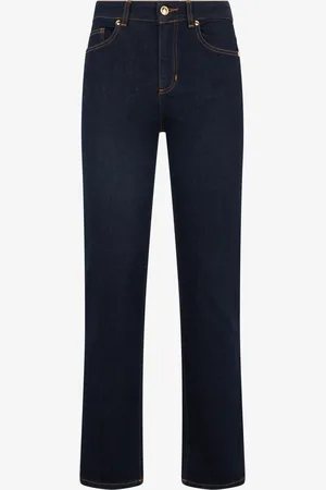 Roberto Cavalli Jean Jambe Droite Avec Logo Brodé - Female Vêtements 26