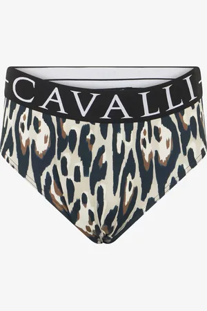 Roberto Cavalli Slip De Bain À Logo En Jacquard - Male Maillots De Bain 4