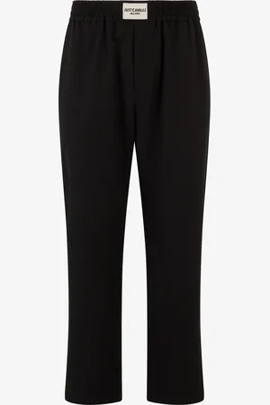 Roberto Cavalli Pantalon De Sport Avec Étiquette À Logo - Male Vêtements 48
