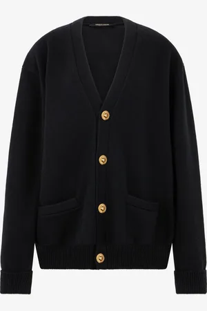 Roberto Cavalli Cardigan Avec Boutons Dorés - Female Prêt-à-porter Xs