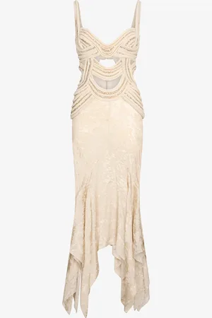 Roberto Cavalli Robe Longue Imprimé Wall - Female Robes 40