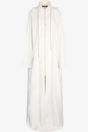 Roberto Cavalli Manteau À Capuche Imprimé Wall - Female Manteaux Et Vestes 38
