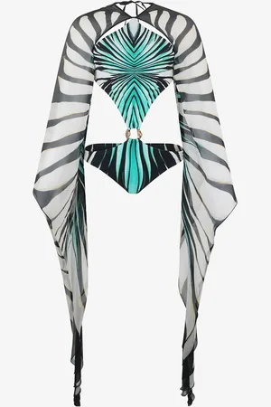 Roberto Cavalli Maillot De Bain Imprimé Ray Of Sea - Female Maillots De Bain Xs
