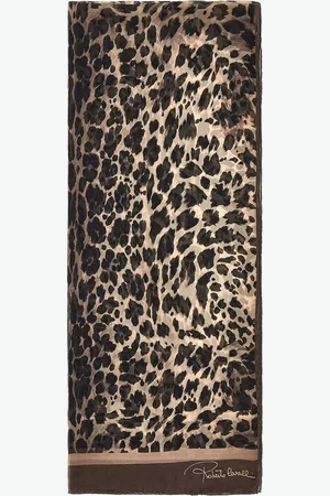 Roberto Cavalli Stole With Queen Of Sicily Print - Female Foulards Et Echarpes Unica