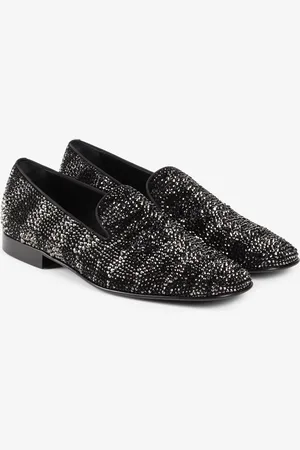 Roberto Cavalli Mocassins Ornés De Cristaux - Male Loafers Et Mocassins 42