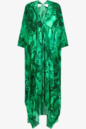 Roberto Cavalli Caftan Long Imprimé Malachite - Female Robes Unica