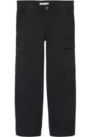 NAME IT Cargo Junior Garçon Coton Noir - Noir