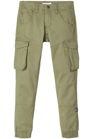 NAME IT Pantalons Cargo Vert