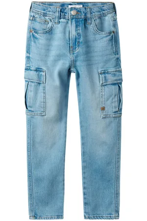 NAME IT Cargo Junior Garçon Coton Stone - Stone