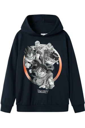 NAME IT Sweat à Capuche Junior Garçon Coton Mélangé Avec Manches Longues Et Col à Capuche Marine - Marine