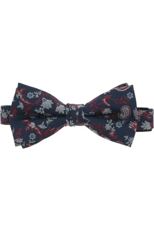 JACK & JONES Noeud-papillon Premium Bleu Marine Fleuri - Marine
