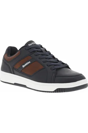 Redskins Sneakers Bleu Marine Et à Lacets Plats - Bleu Marine