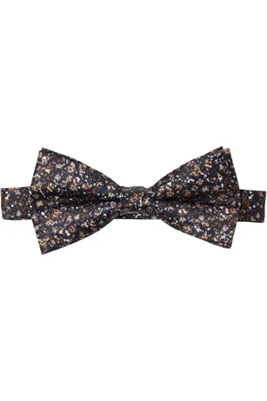 JACK & JONES Noeud-papillon Premium Bleu Fleuri - Bleu