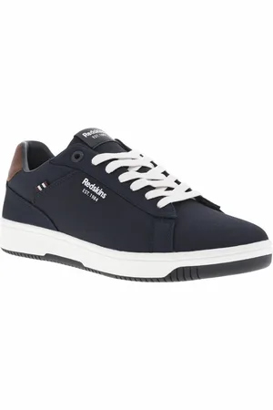 Redskins Tennis Bleues Marine Et à Lacets Plats - Marine
