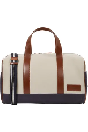 Tommy Hilfiger Sac Weekender écru Bicolore - écru