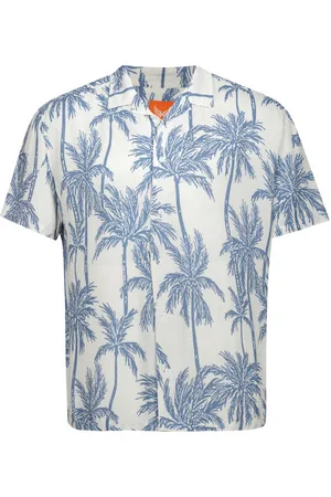 Kaporal 5 Chemise Junior Garçon Avec Manches Courtes Et Col à Revers Blanche - Blanche